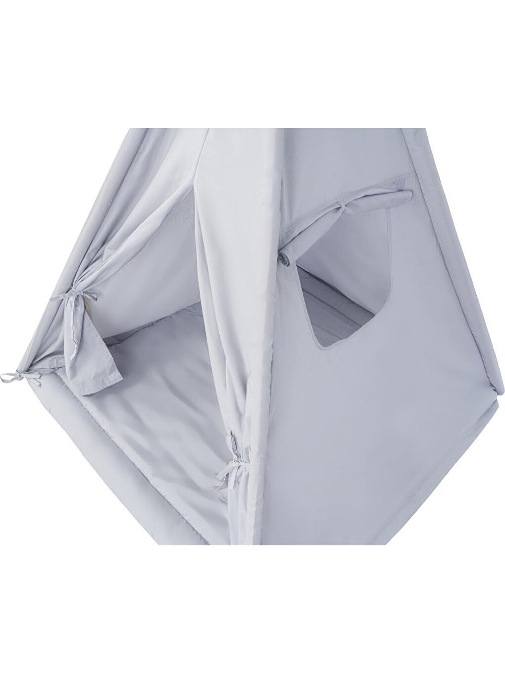 Çocuk Kızılderili Oyun Çadırı Ahşap Direkli Geniş Oyun Çadırı ve Minderli Ev & Bahçe Oyun Alanı Mind-4