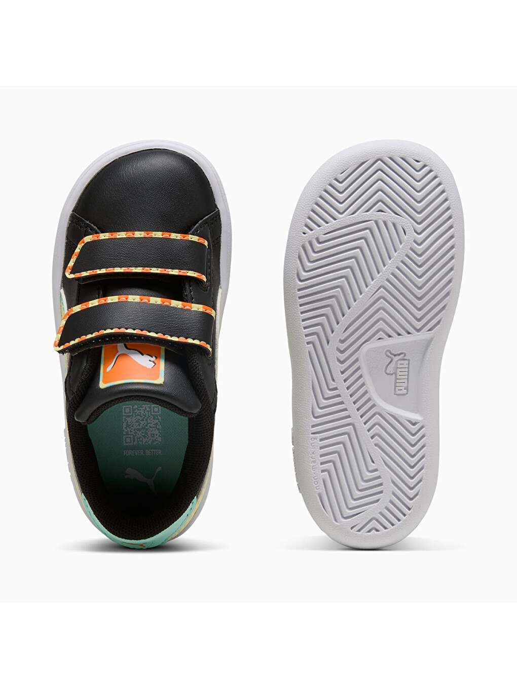 Karışık Smash 3.0 Playdate V Bebek Siyah Sneaker-4