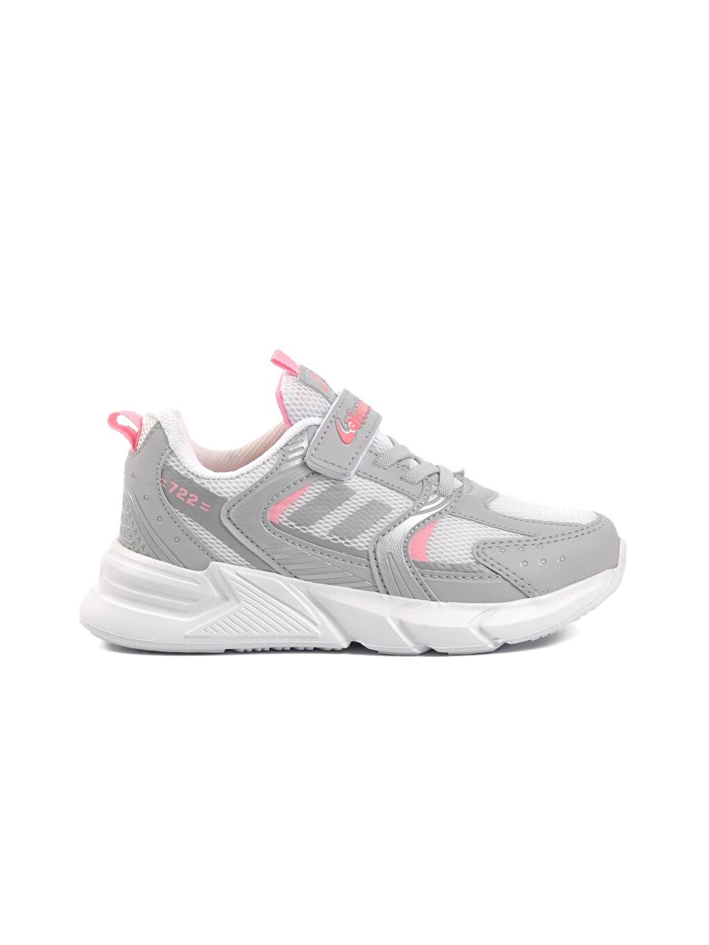 Pembe Cırtlı Çocuk Spor Ayakkabı 722Y-F