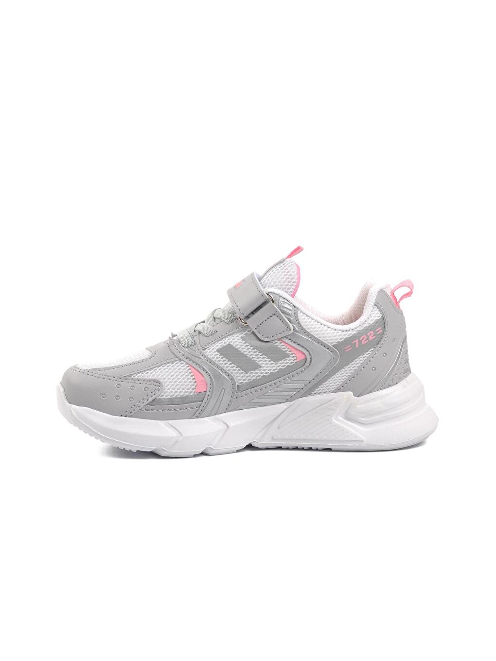 Pembe Cırtlı Çocuk Spor Ayakkabı 722Y-F-1