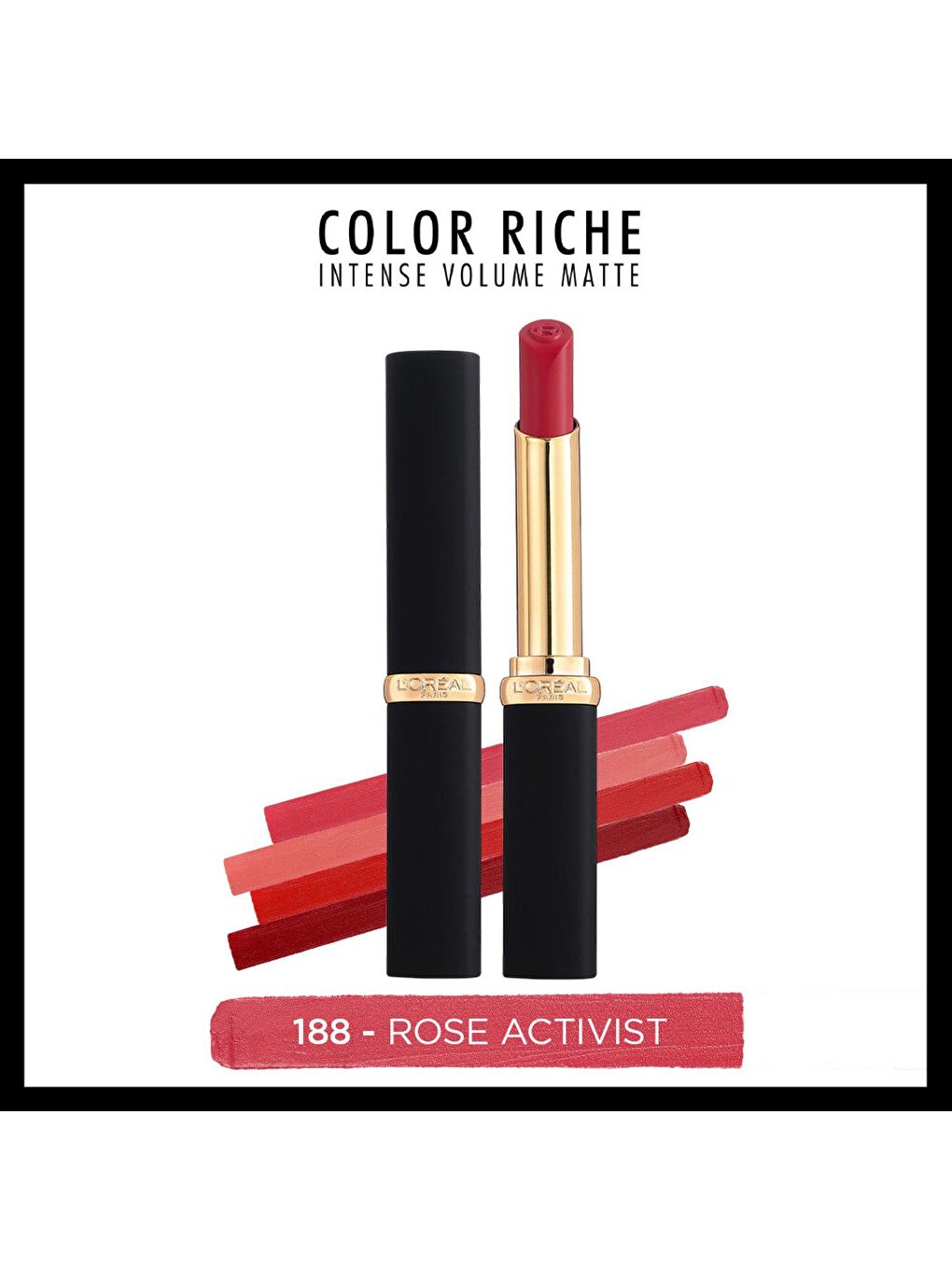 L'Oreal Paris Color Riche Intense Volume Matte Ruj - 188 Rose Activist