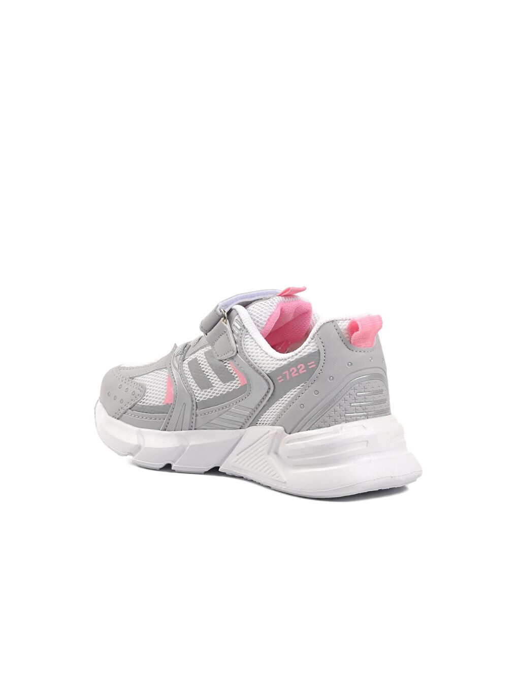 Pembe Cırtlı Çocuk Spor Ayakkabı 722Y-F-2