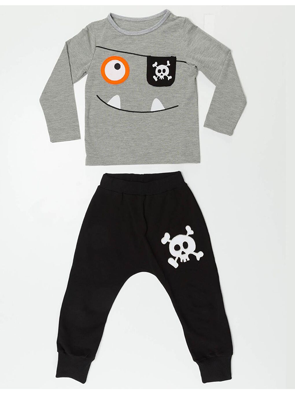 Denokids Karışık Happy Pirate Baggy Takım - 2