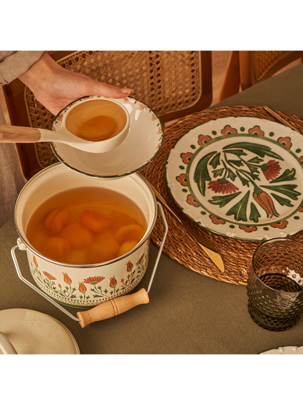 Karışık Tulip Emaye Bakraç (2 lt)-3