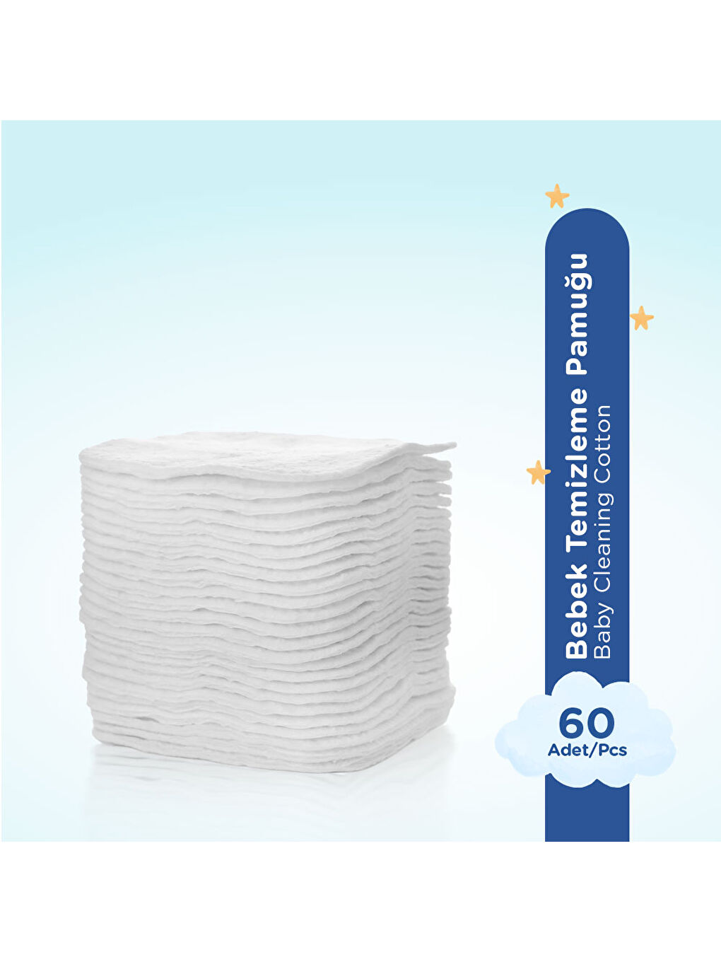 60'lı Bebek Temizleme Pamuğu-1