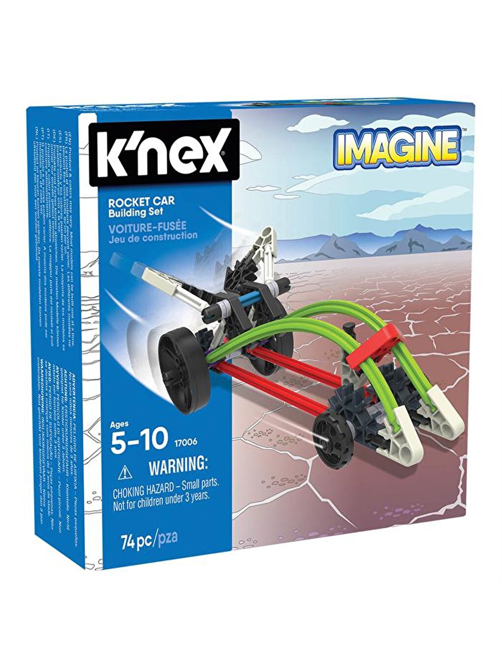 KNex Karışık K'Nex Imagine Rocket Car Tasarım Seti