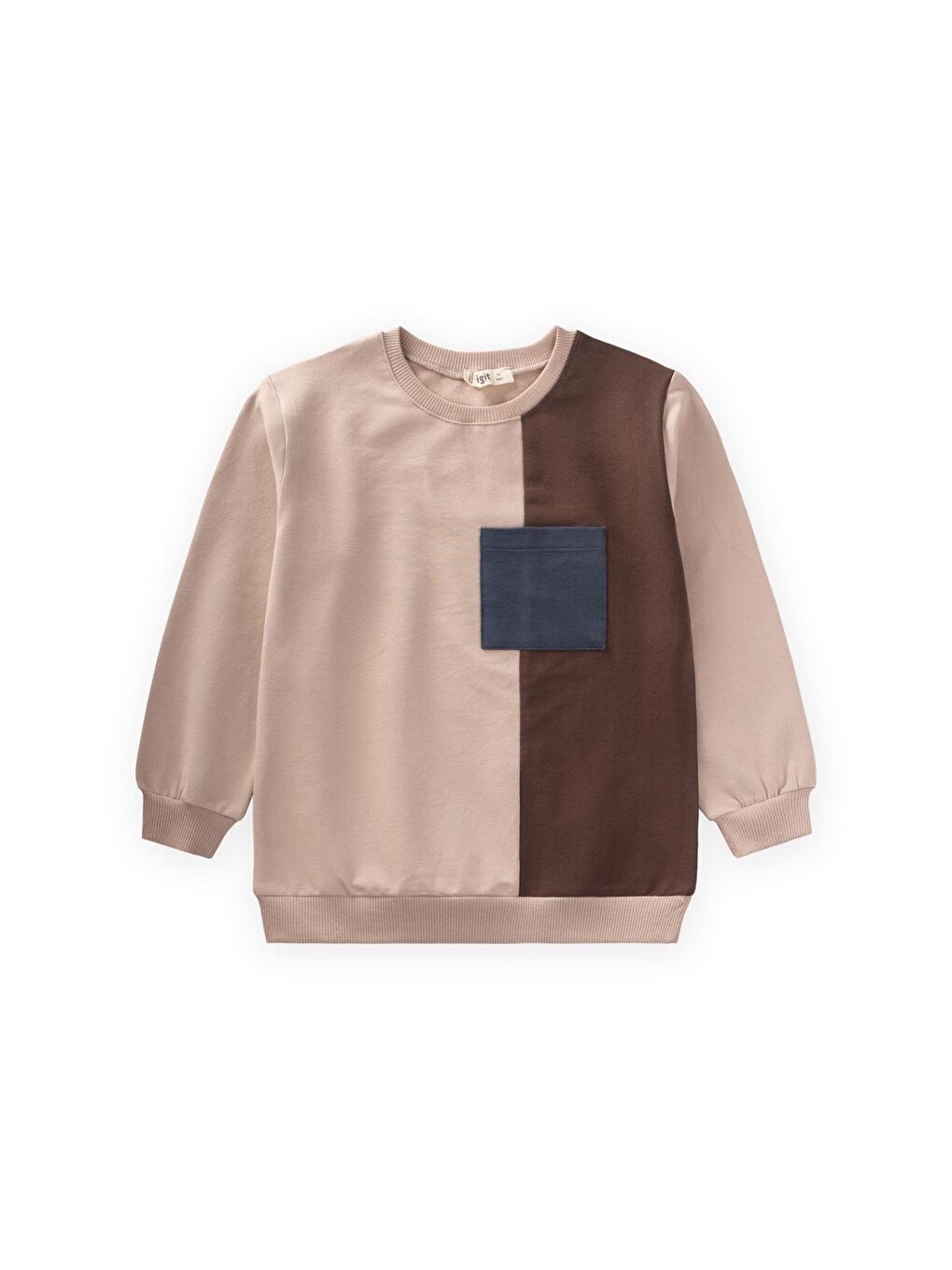 Sweatshirt 4-12 Yaş Bej