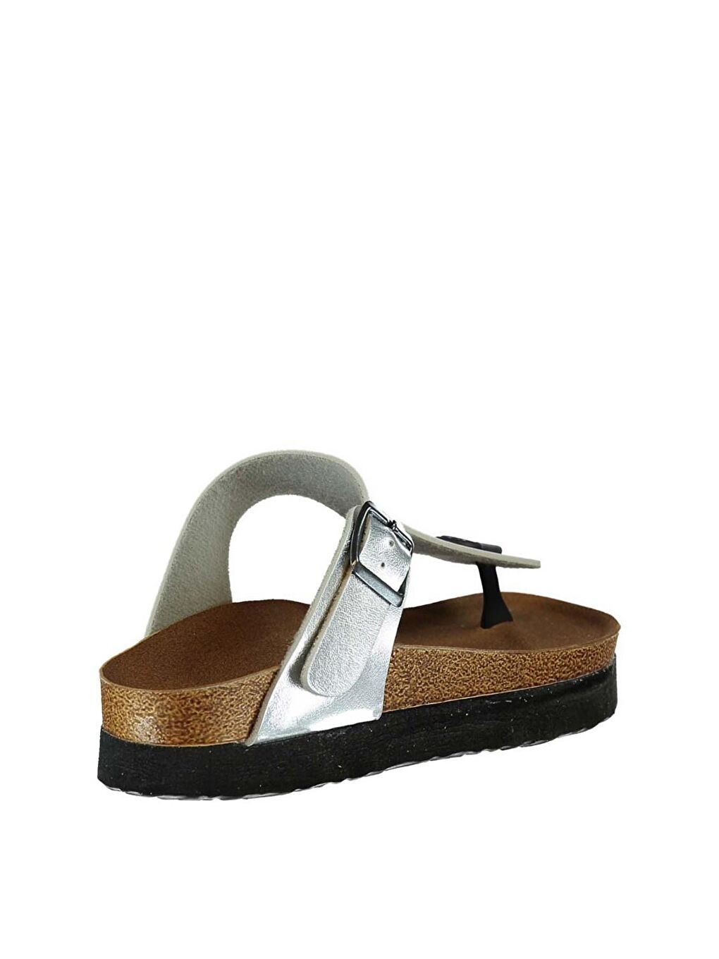 Gri B777731009 Lame Kadın Terlik-2