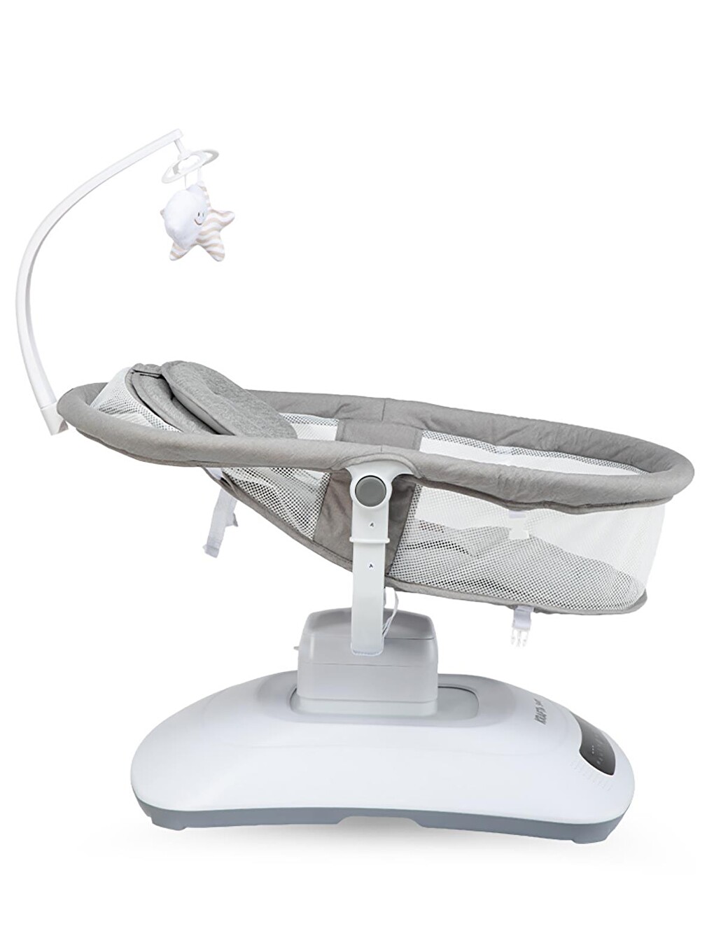 Sway Portbebeli Elektrikli Salıncak - Gri-3