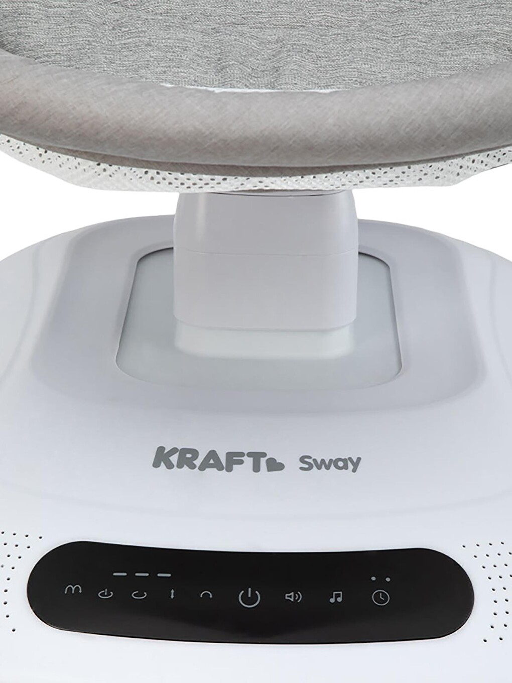 Sway Portbebeli Elektrikli Salıncak - Gri-5