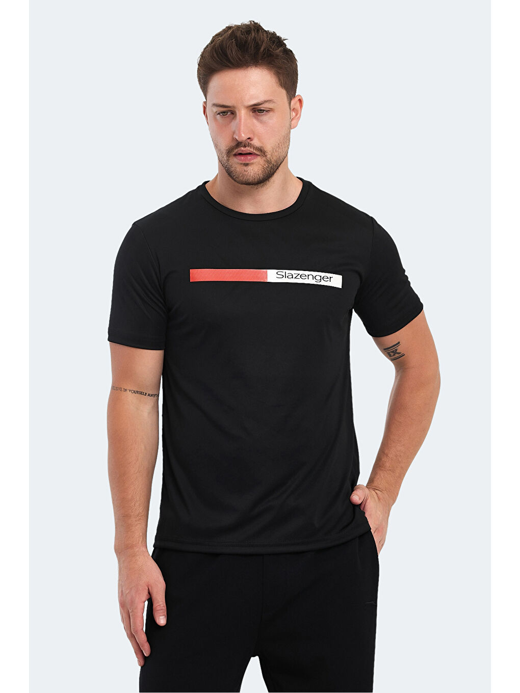 Erkek Tişört Siyah-4