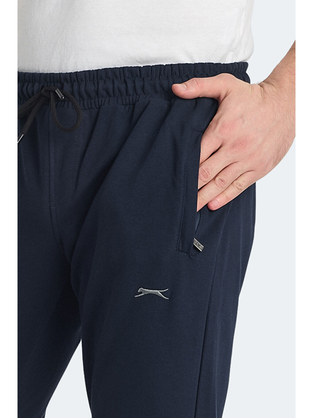 KISHA IN Erkek Cepli Dar Paça Lacivert Eşofman Altı-4