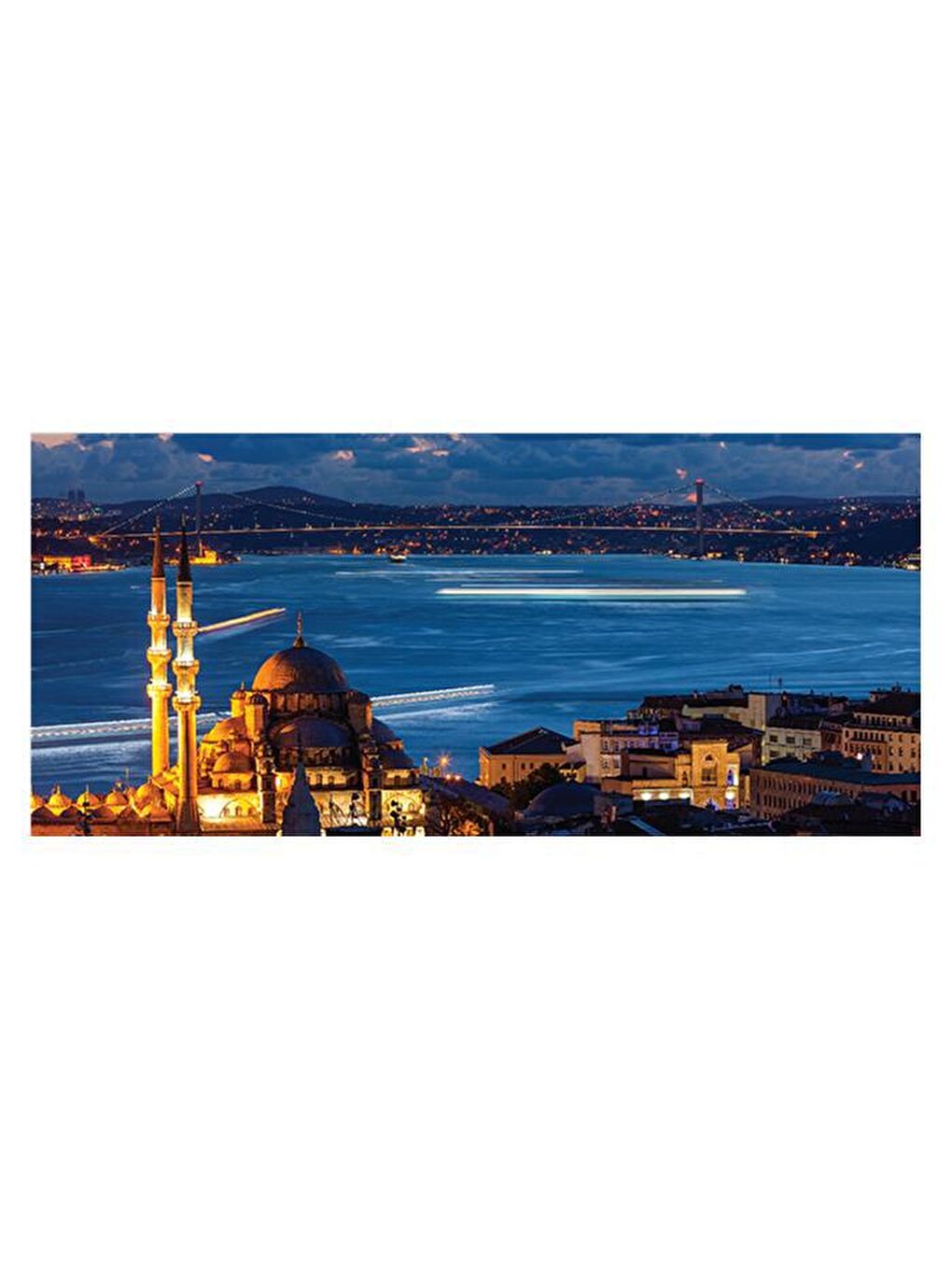 Blue Focus Karışık 230 Parça Puzzle - İstanbul Boğazı