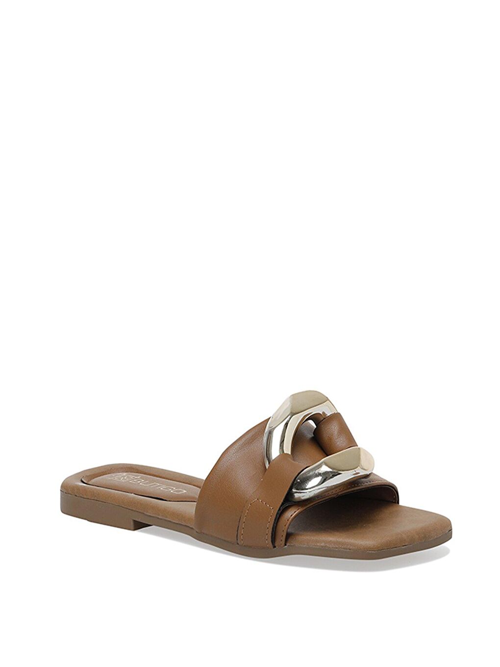 Kahverengi JANE 2FX Taba Kadın Terlik-2