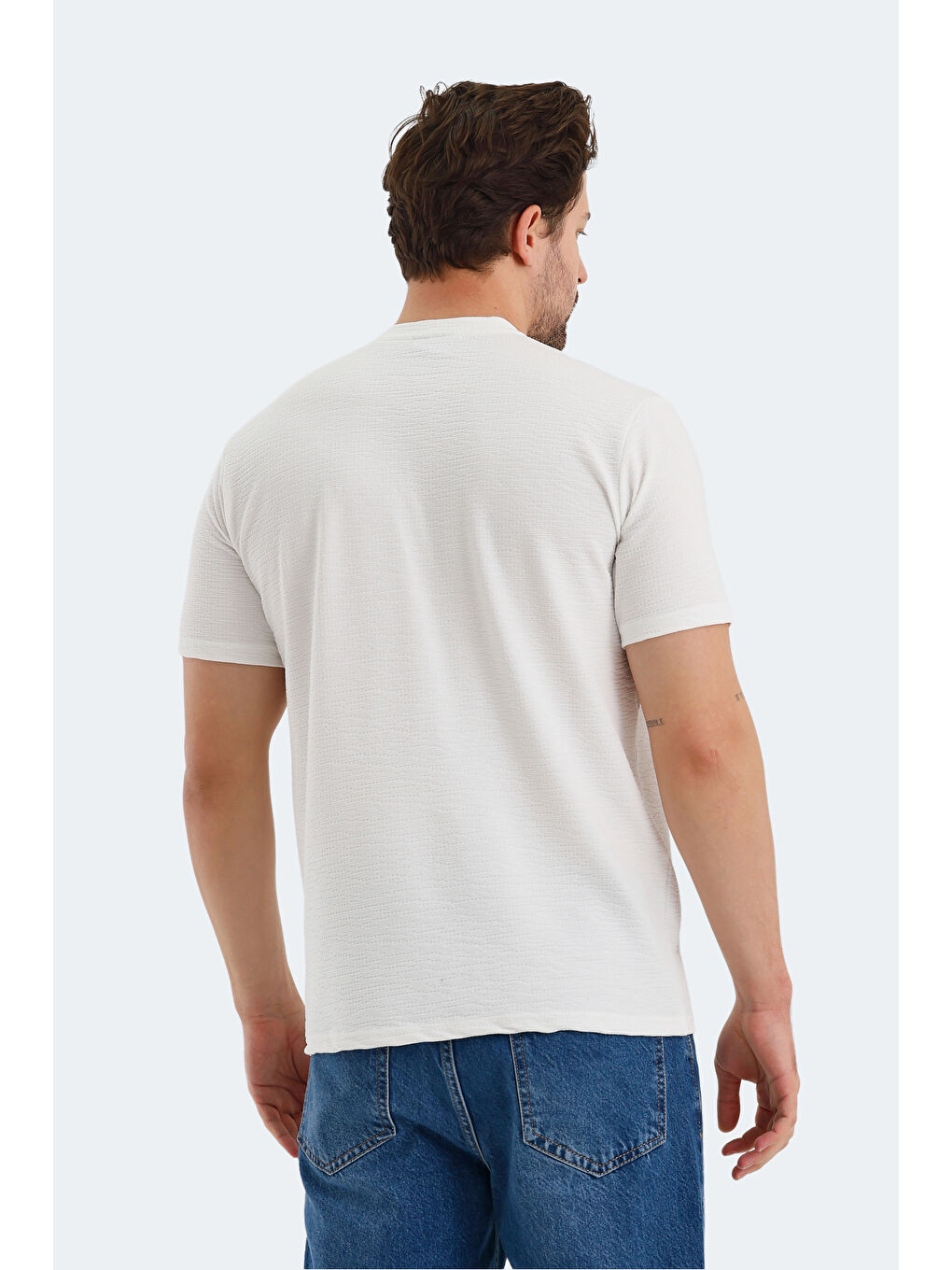 BANDIT Erkek Tişört Ekru-1