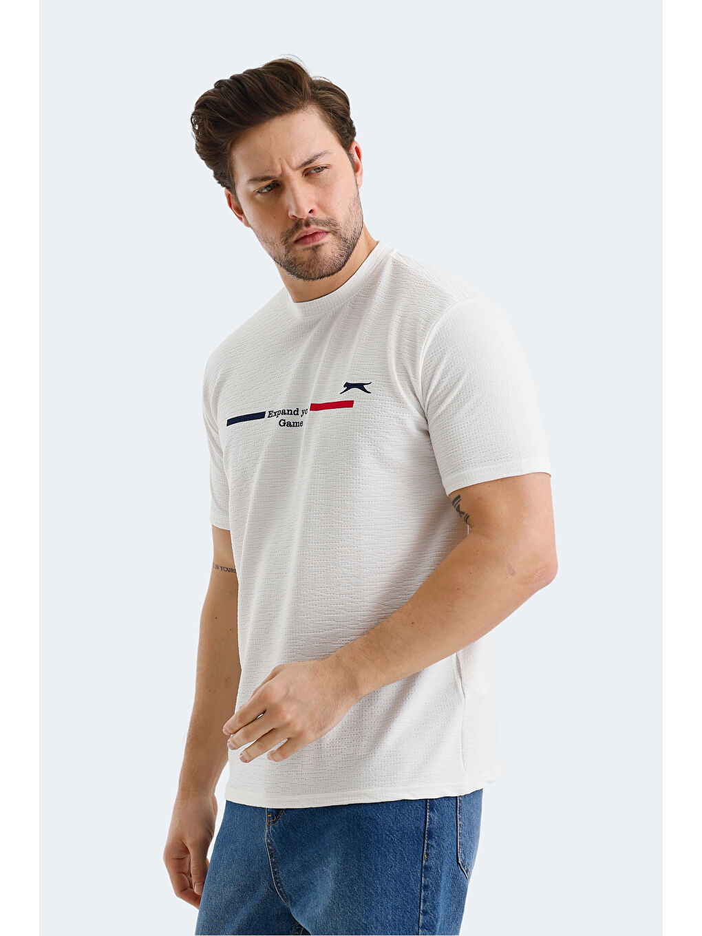 BANDIT Erkek Tişört Ekru-2