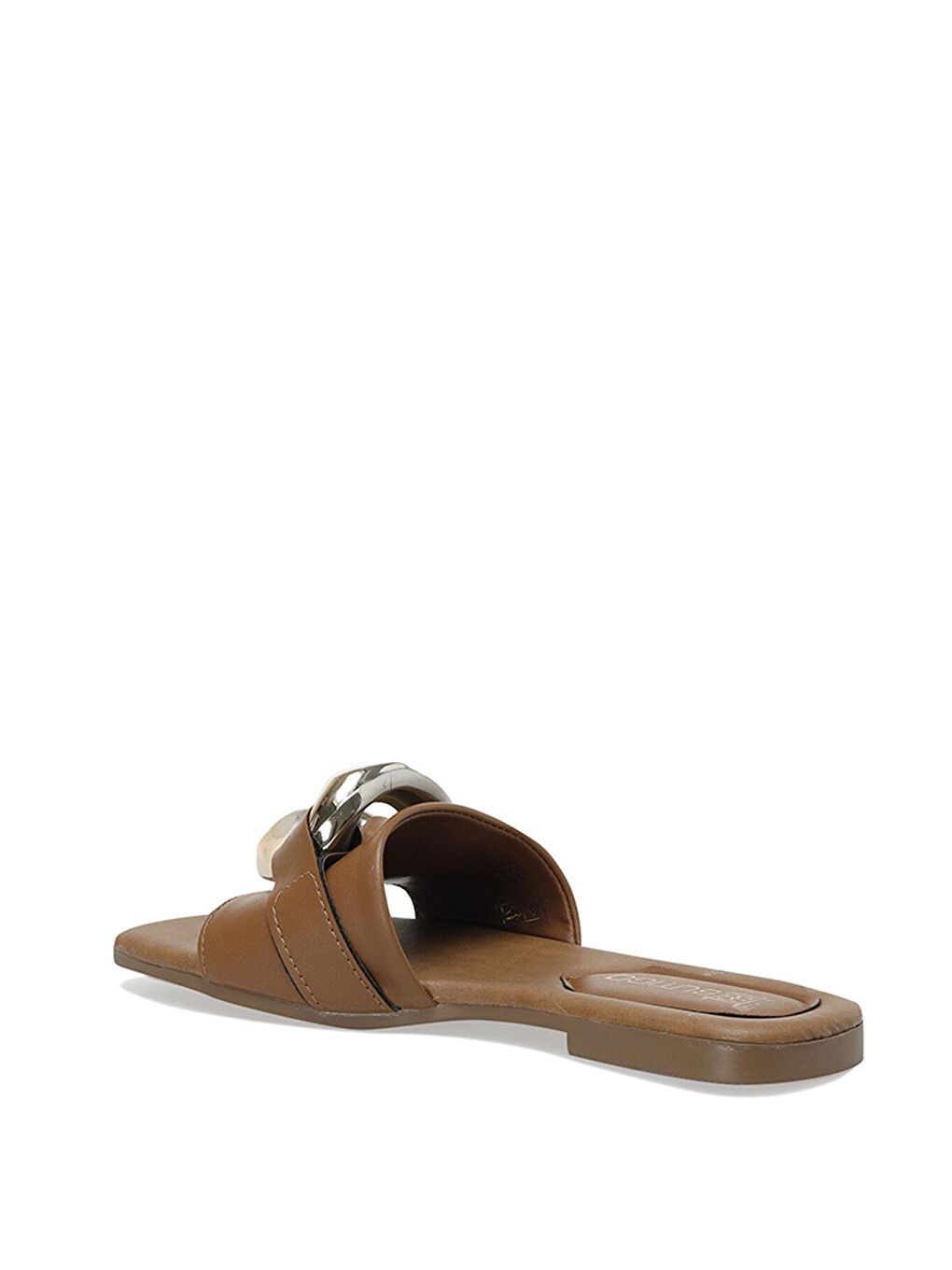 Kahverengi JANE 2FX Taba Kadın Terlik-3