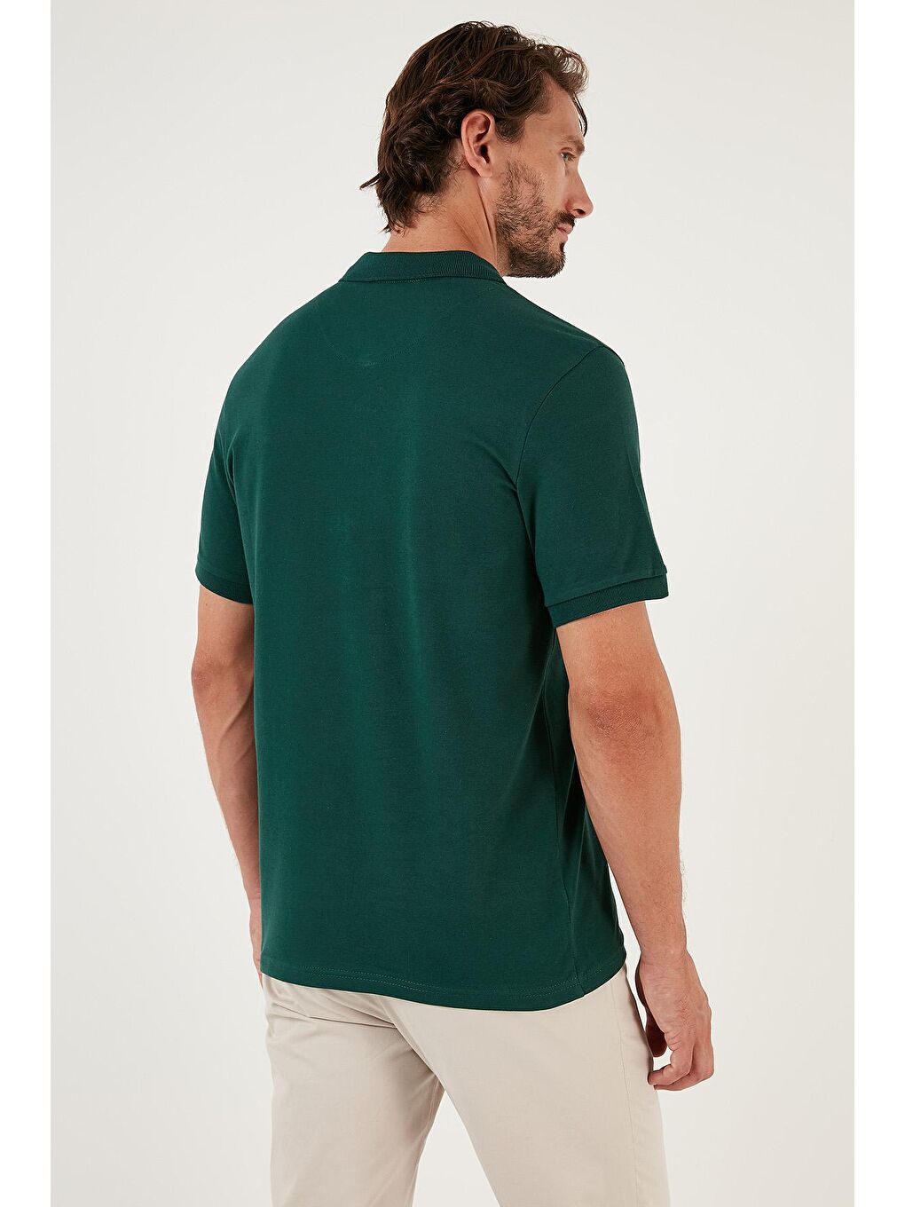 Buratti Koyu Petrol Pamuklu Regular Fit Düğmeli Polo T Shirt 4362050 - 4