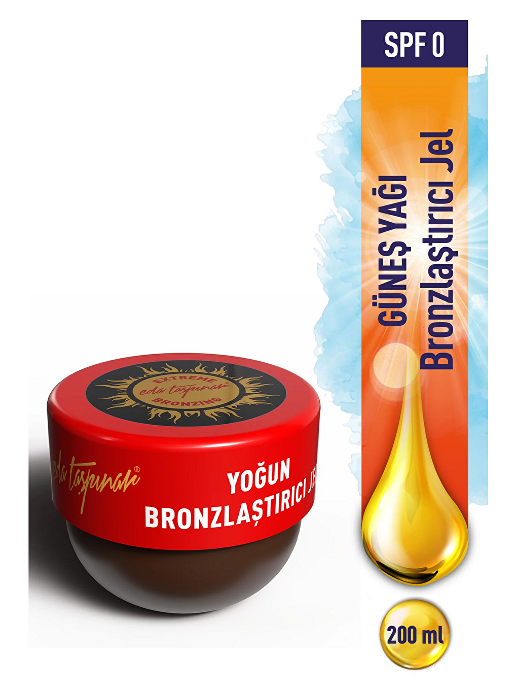 Yoğun Bronzlaştırıcı Jel - 200 Ml (egx92)