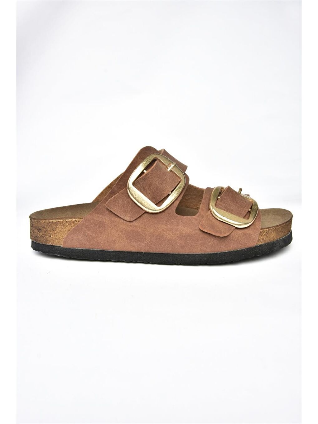 Kahverengi P777517402 Taba Kadın Terlik-3