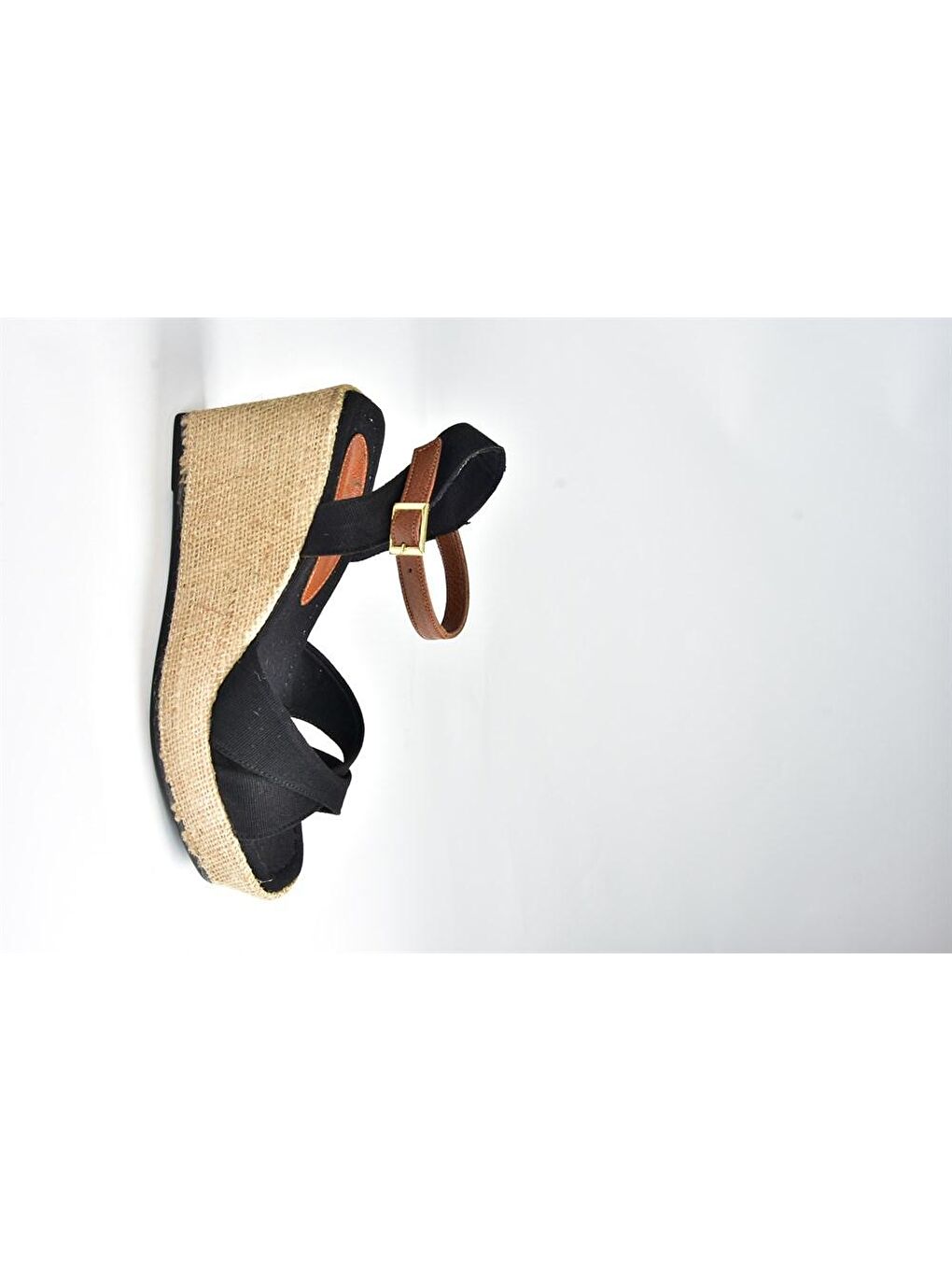 K674195005 Siyah Dolgu Taban Kadın Ayakkabı-3