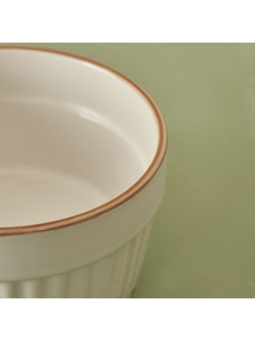 Vislo 2'li Sufle Kabı Seti Beyaz-kahverengi (200 Ml)-4