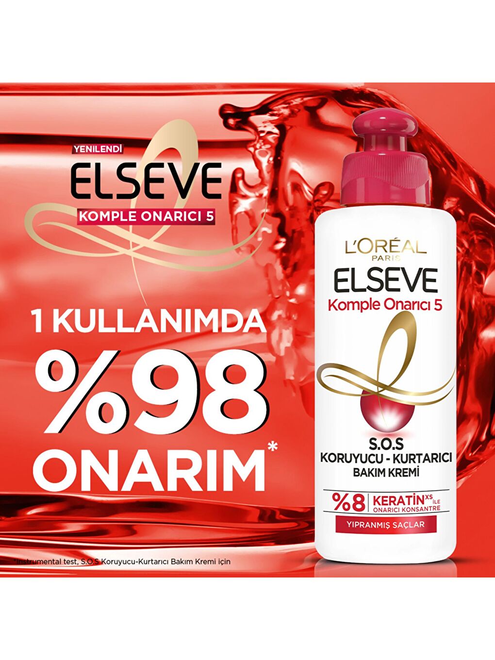 L'Oreal Paris Şeffaf Komple Onarıcı 5 S.O.S Koruyucu - Kurtarıcı Bakım Kremi (200 ml) - 9