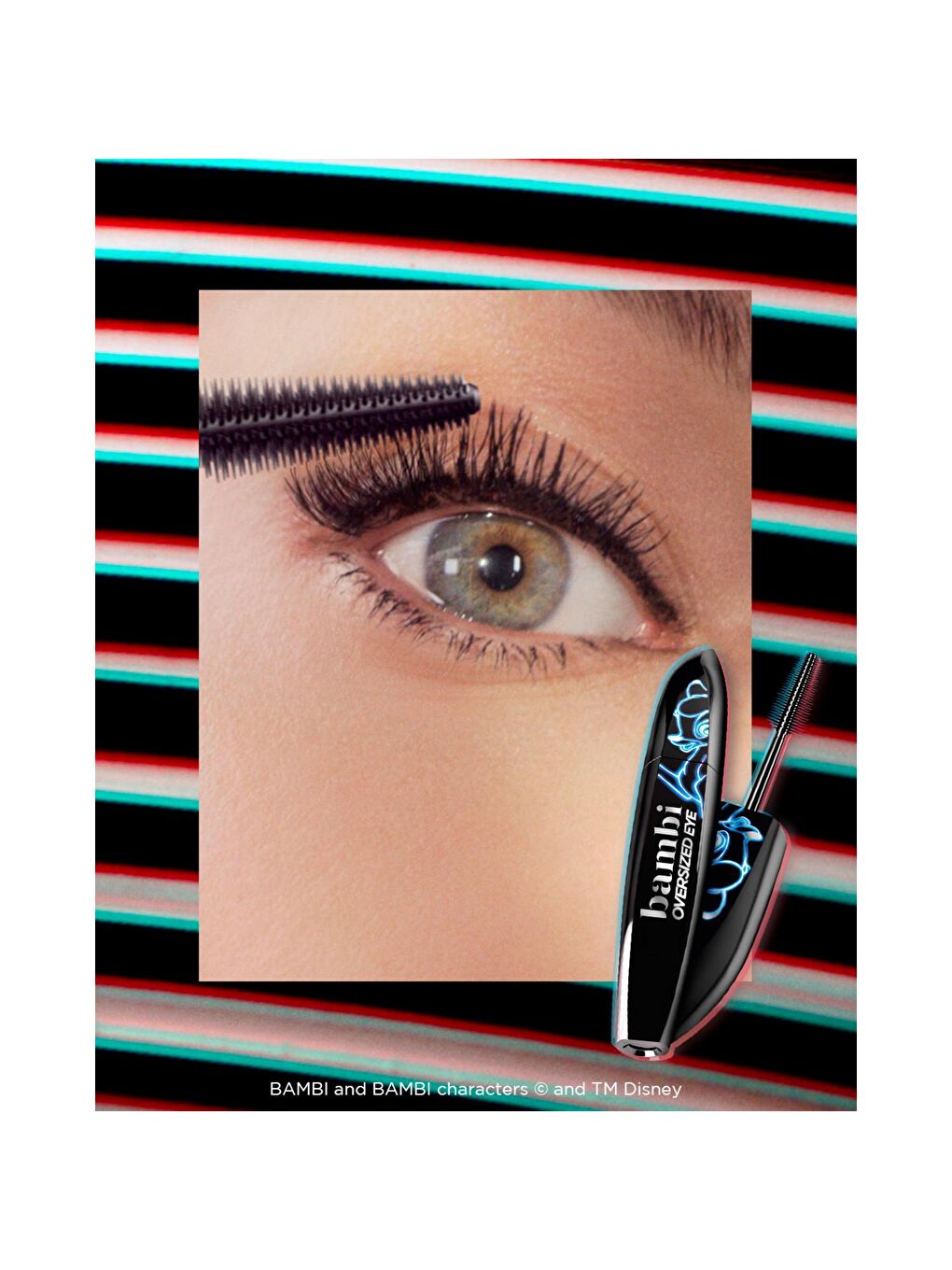 Bambi Eye Oversized Ceylan Göz Etkili Maskara - Siyah-7