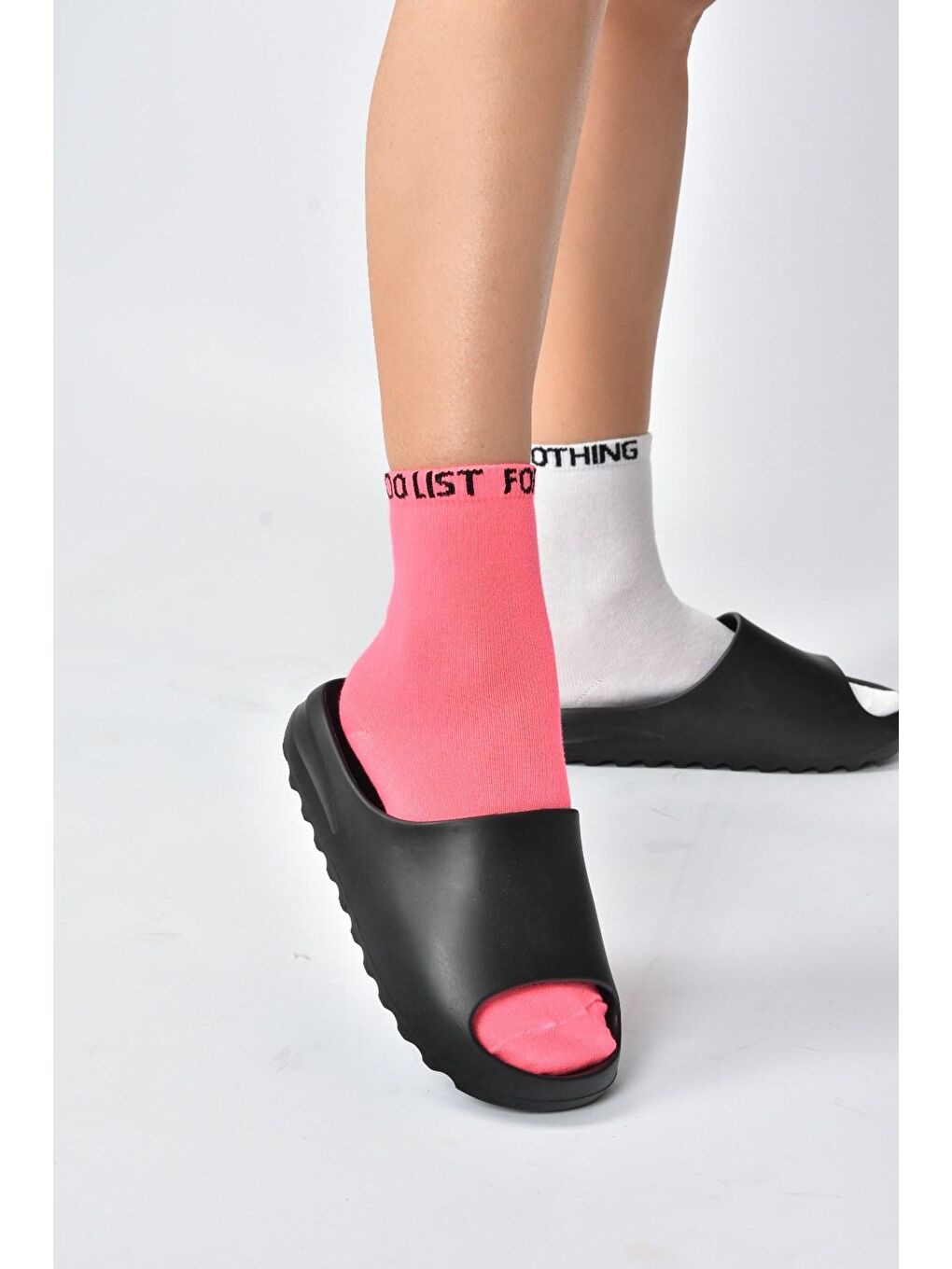 K230526909 Siyah Kadın Terlik-1