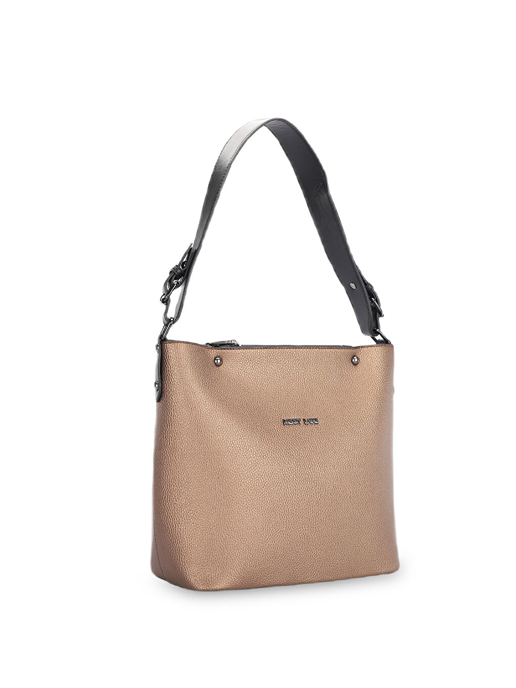 Turuncu PALERMO NATUREL Kadın Bakır Omuz Çantası-2