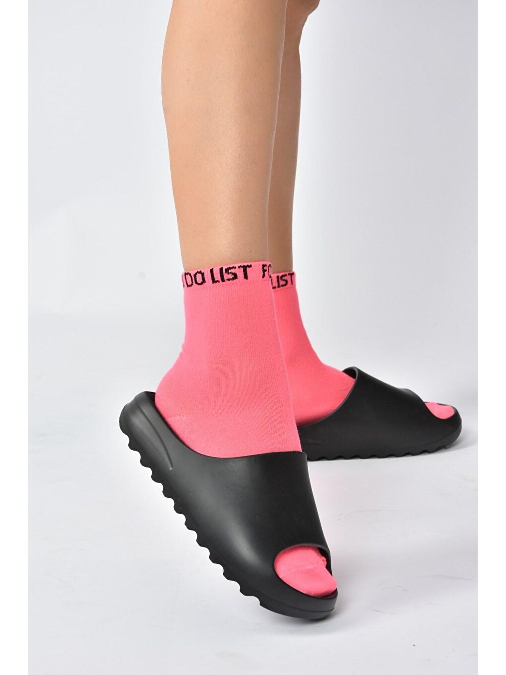 K230526909 Siyah Kadın Terlik-3