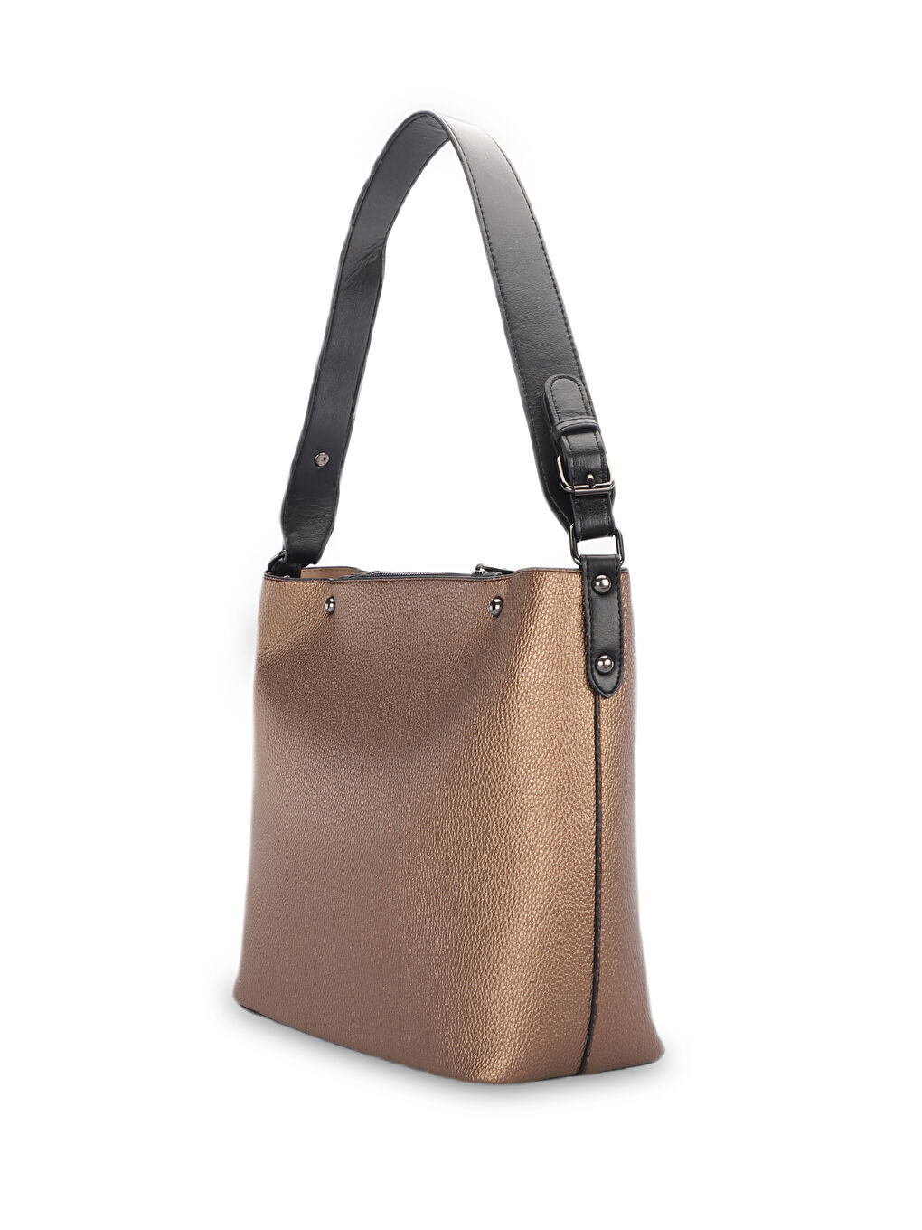 Turuncu PALERMO NATUREL Kadın Bakır Omuz Çantası-3