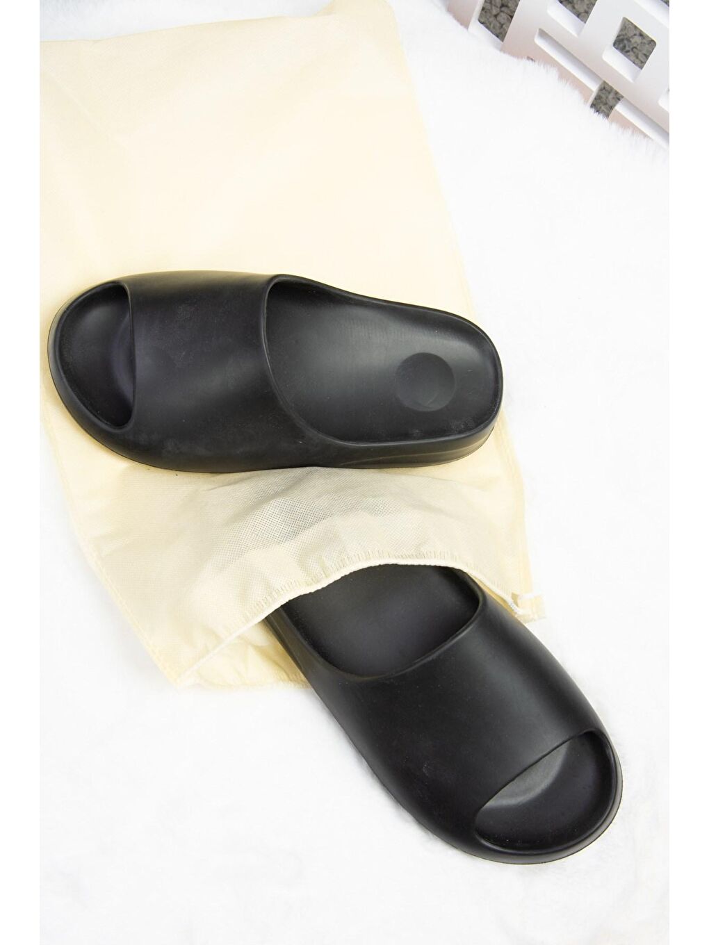 K230526909 Siyah Kadın Terlik-4