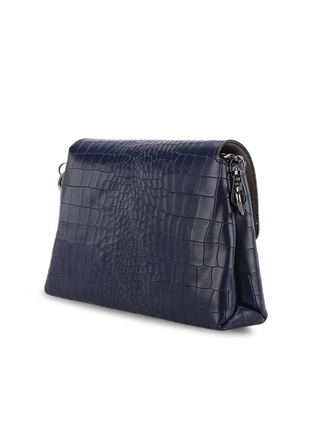 TORINO KROKO Kadın Lacivert Omuz Çantası-2