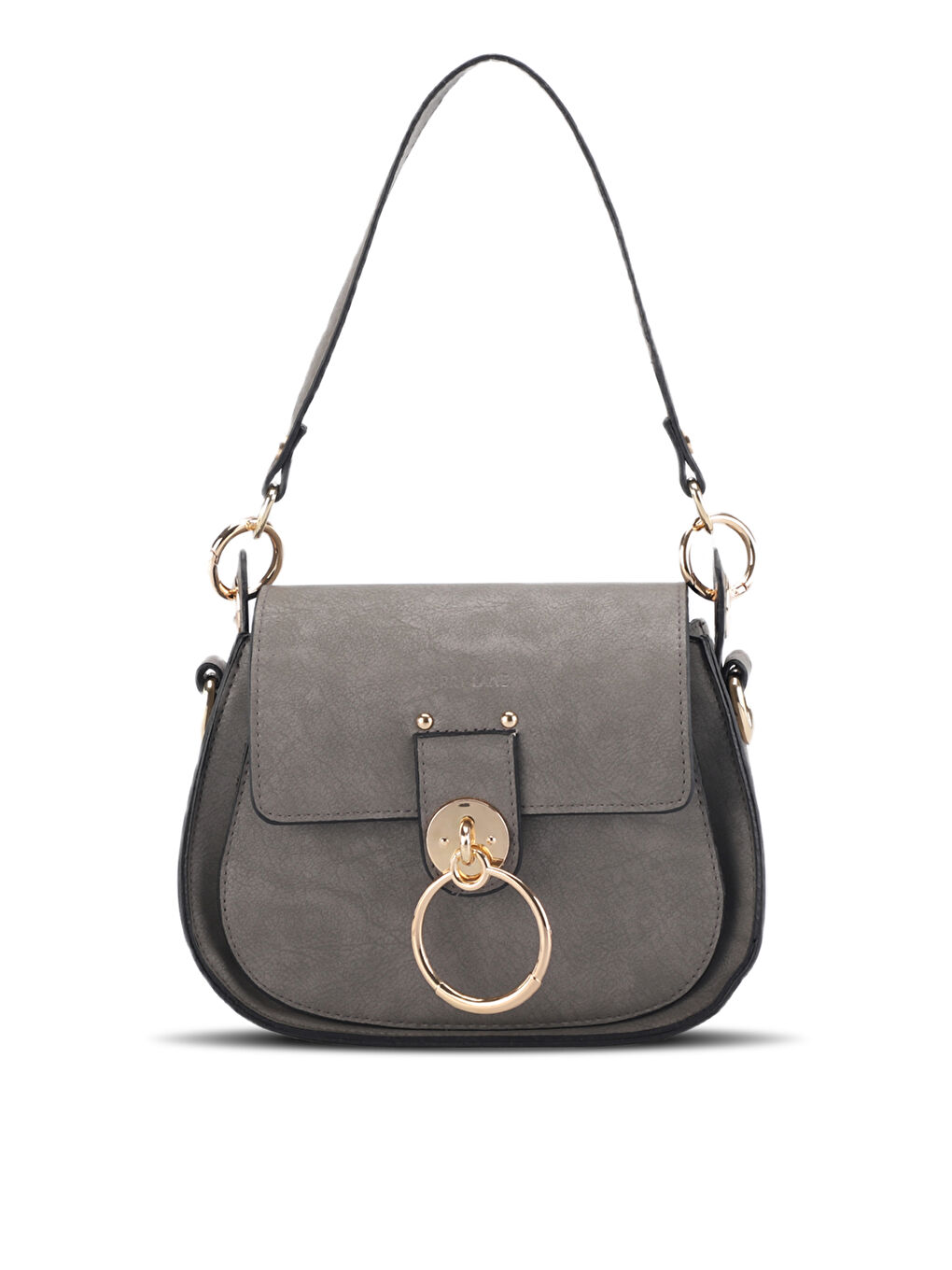 PRAG VIYANA Kadın Koyu Gri El Çantası