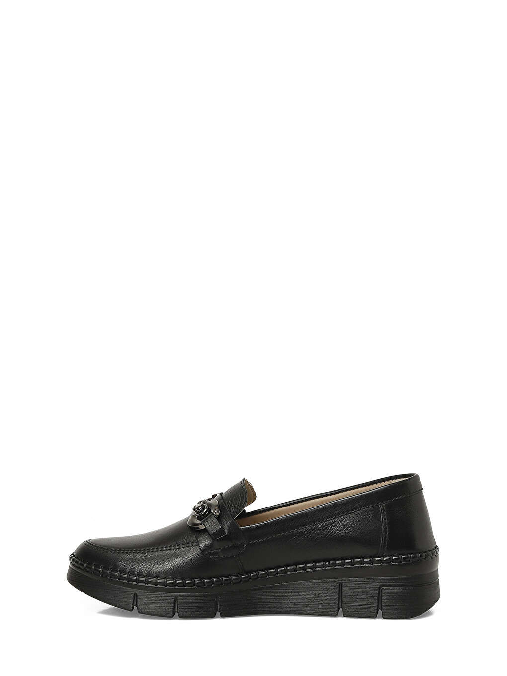 105701.z6fx Siyah Kadın Loafer-2