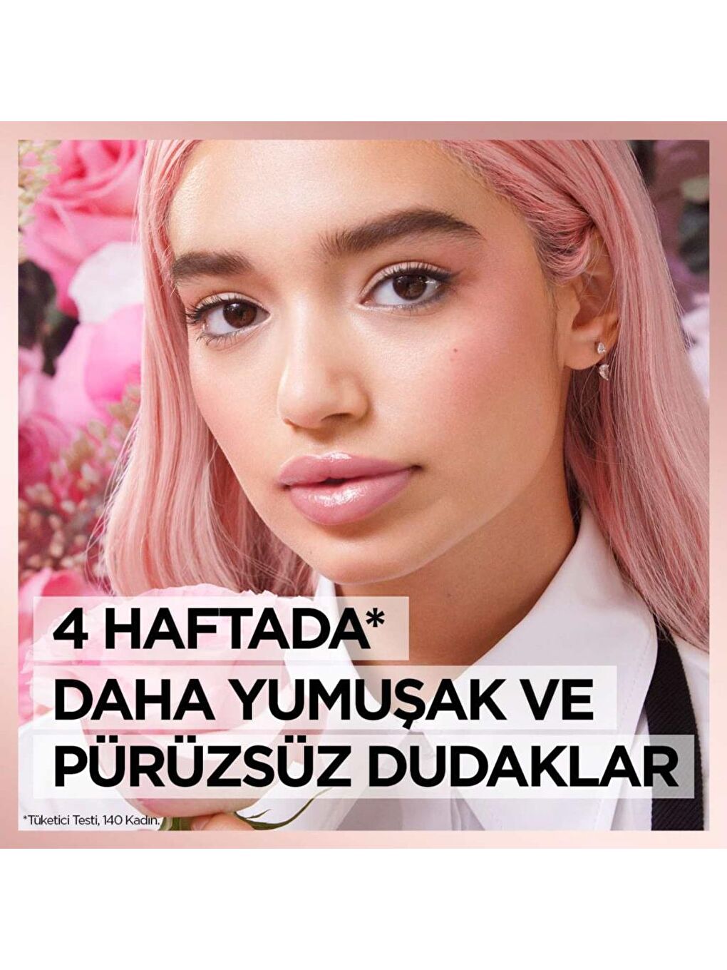 L'Oreal Paris Pembe Glow Paradise Balm-in-Lipstick - Işıltı Veren Ruj 111 Pink Wonderland - 8