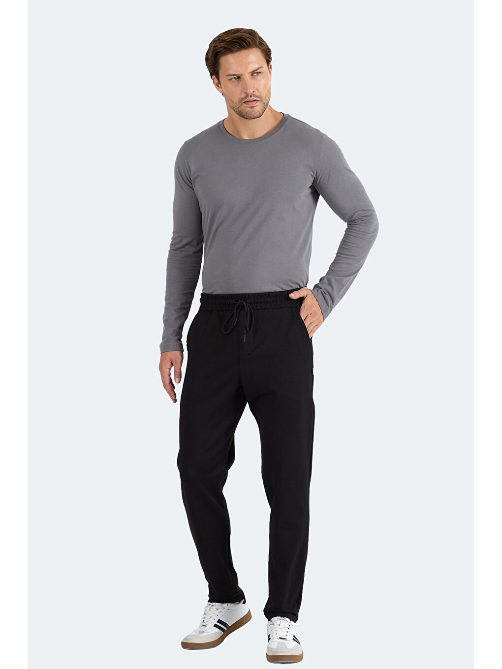 IMPACTO I Erkek Siyah Eşofman Altı-1