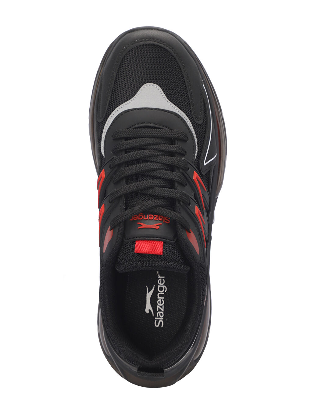 ZIGOR Erkek Siyah / Kırmızı Koşu & Yürüyüş Spor Ayakkabısı-4