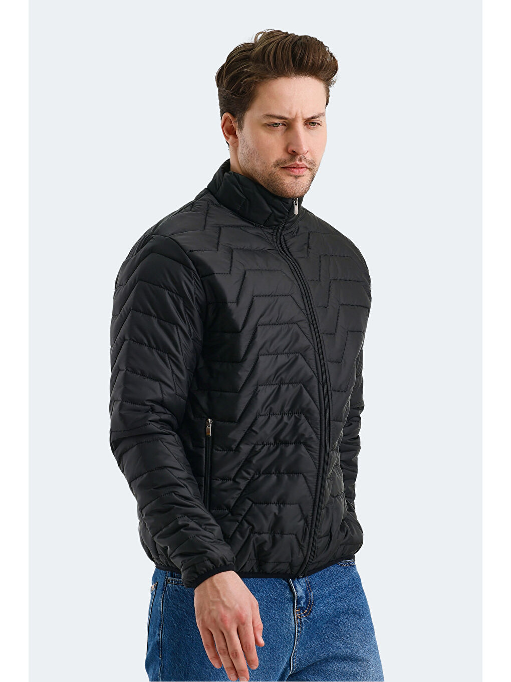 HENK Erkek  Kaban Siyah-2