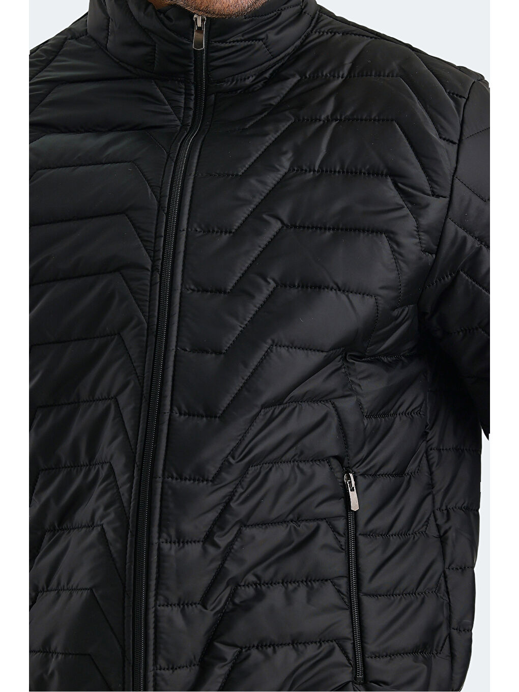 HENK Erkek  Kaban Siyah-3