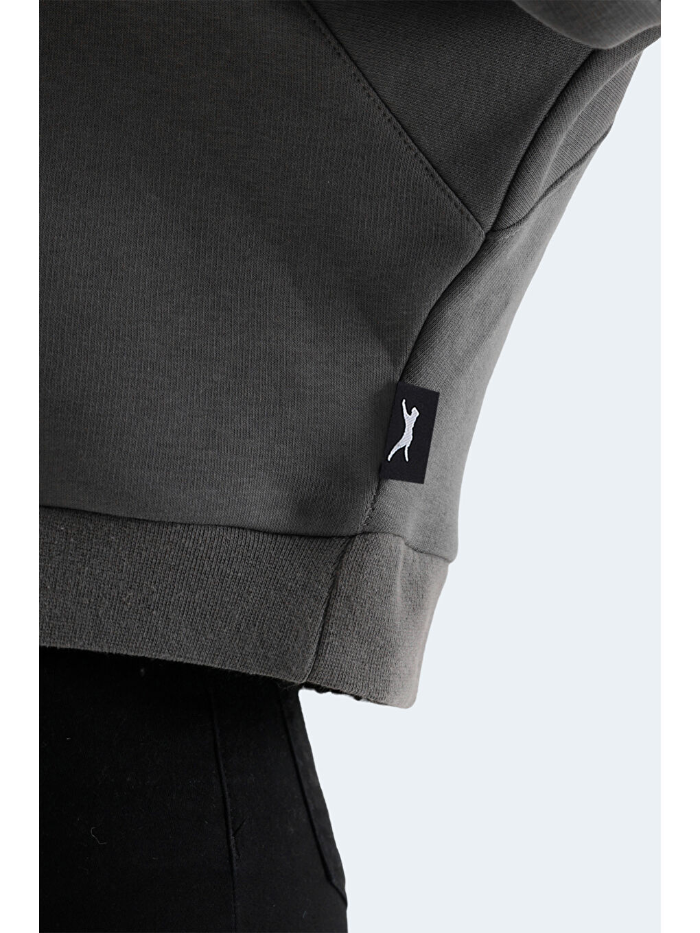 VIA Kadın Koyu Gri Sweatshirt-5