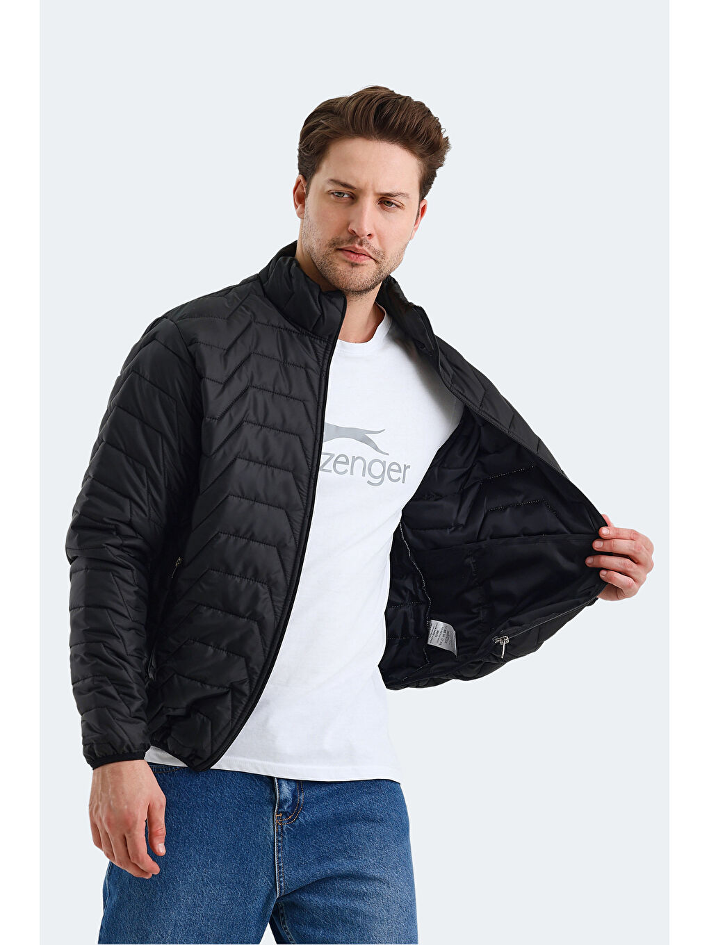 HENK Erkek  Kaban Siyah-4