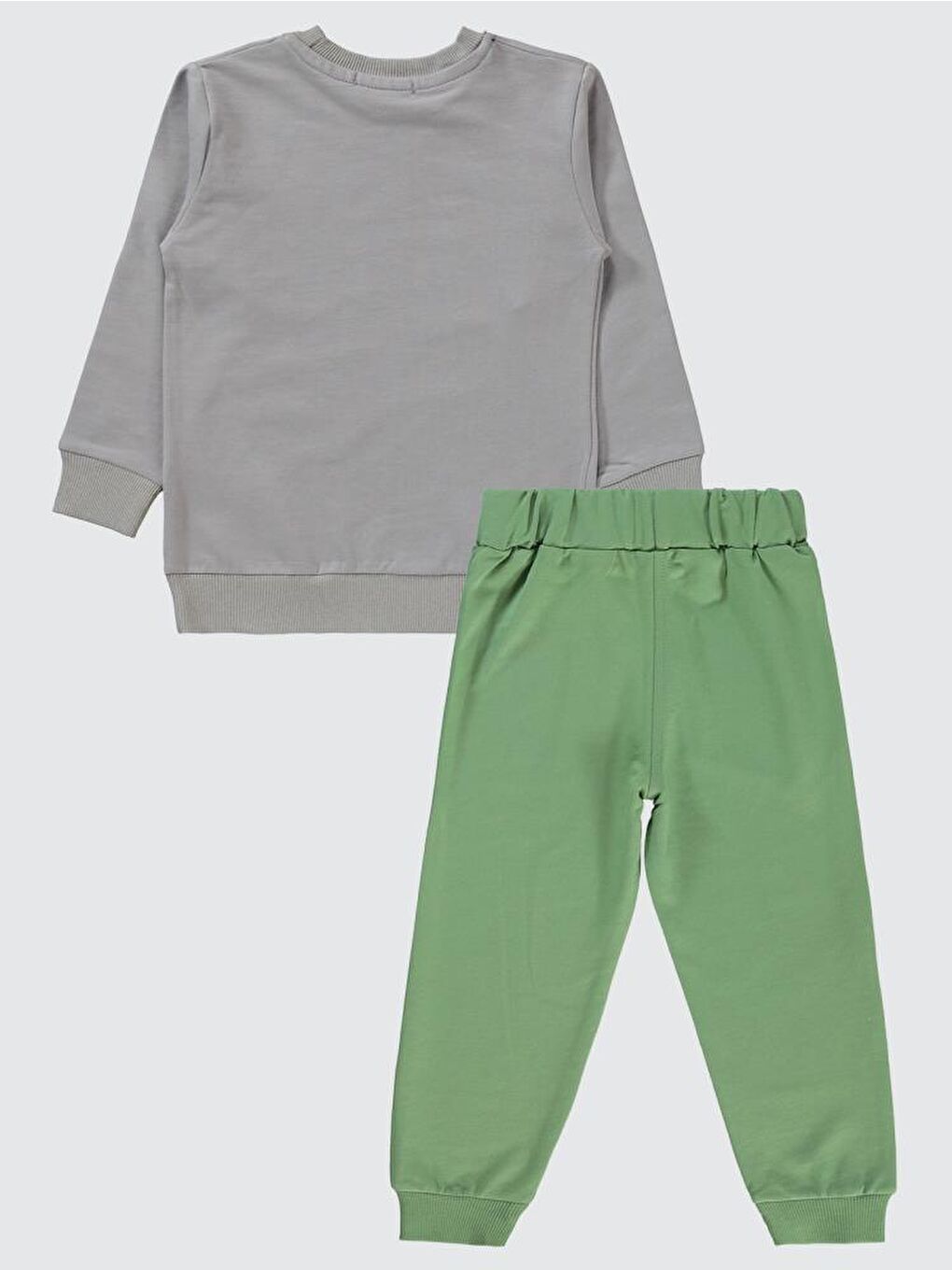 Boys Trex Baskılı 2-5 Yaş Eşofman Takımı - Gri 2-3 Yaş-2