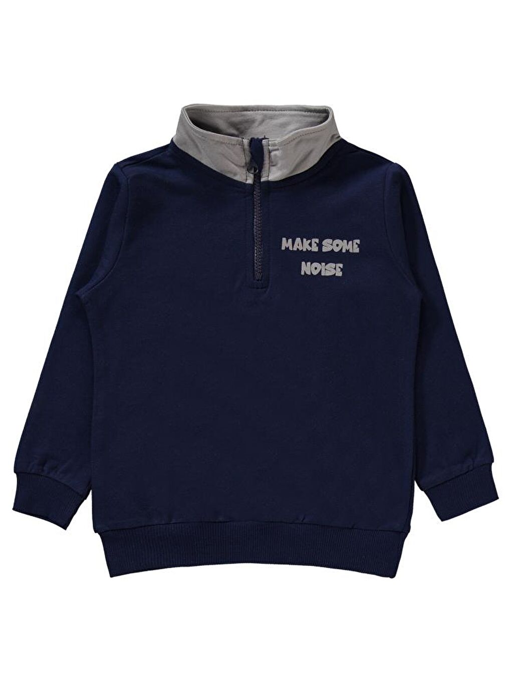 Boys Make Some Noıse Baskılı 2-5 Yaş Eşofman Takımı - Lacivert 4-5 Yaş