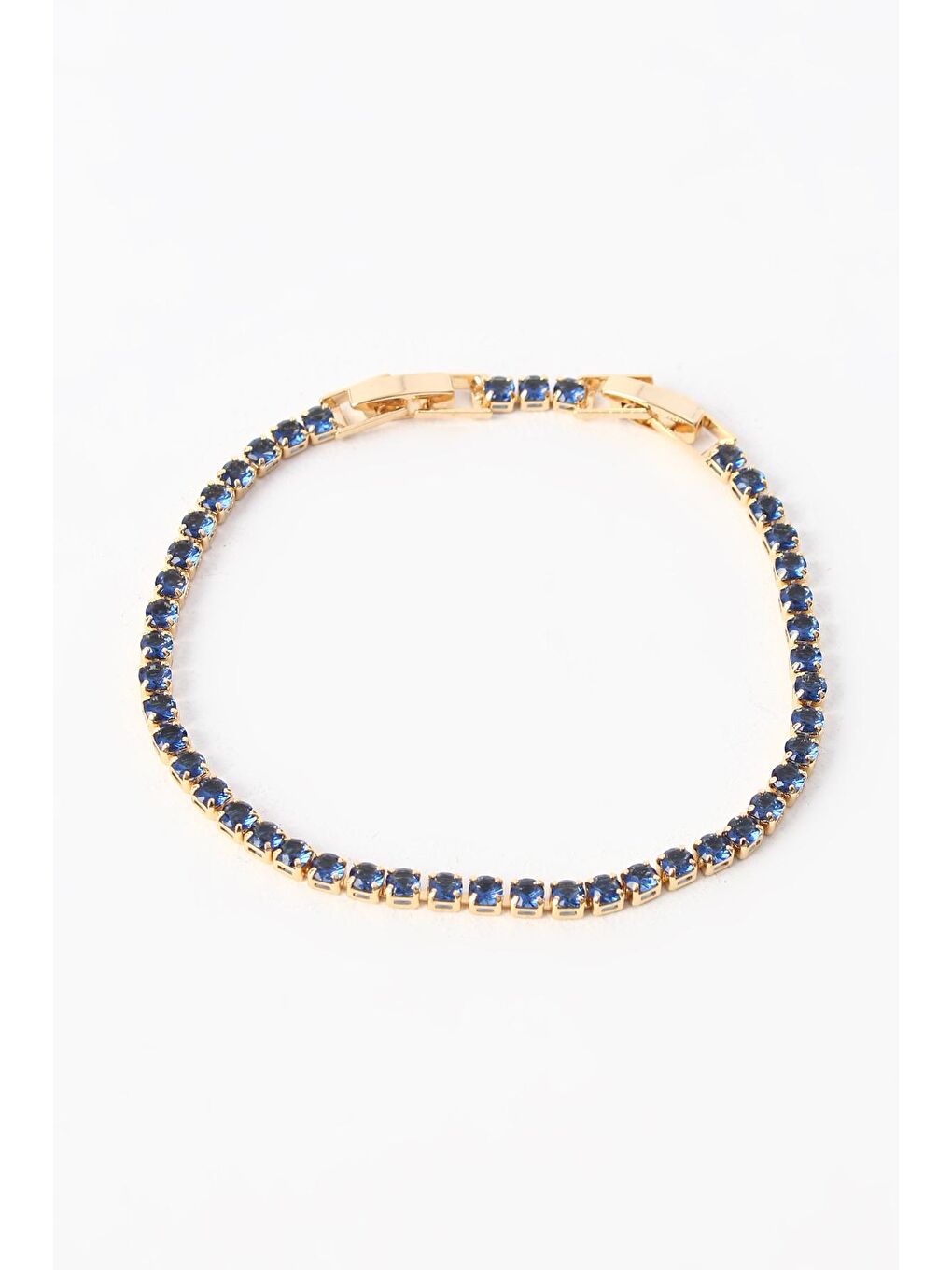 Lacivert Uzatma Ekli Çelik Su Yolu Bileklik-1