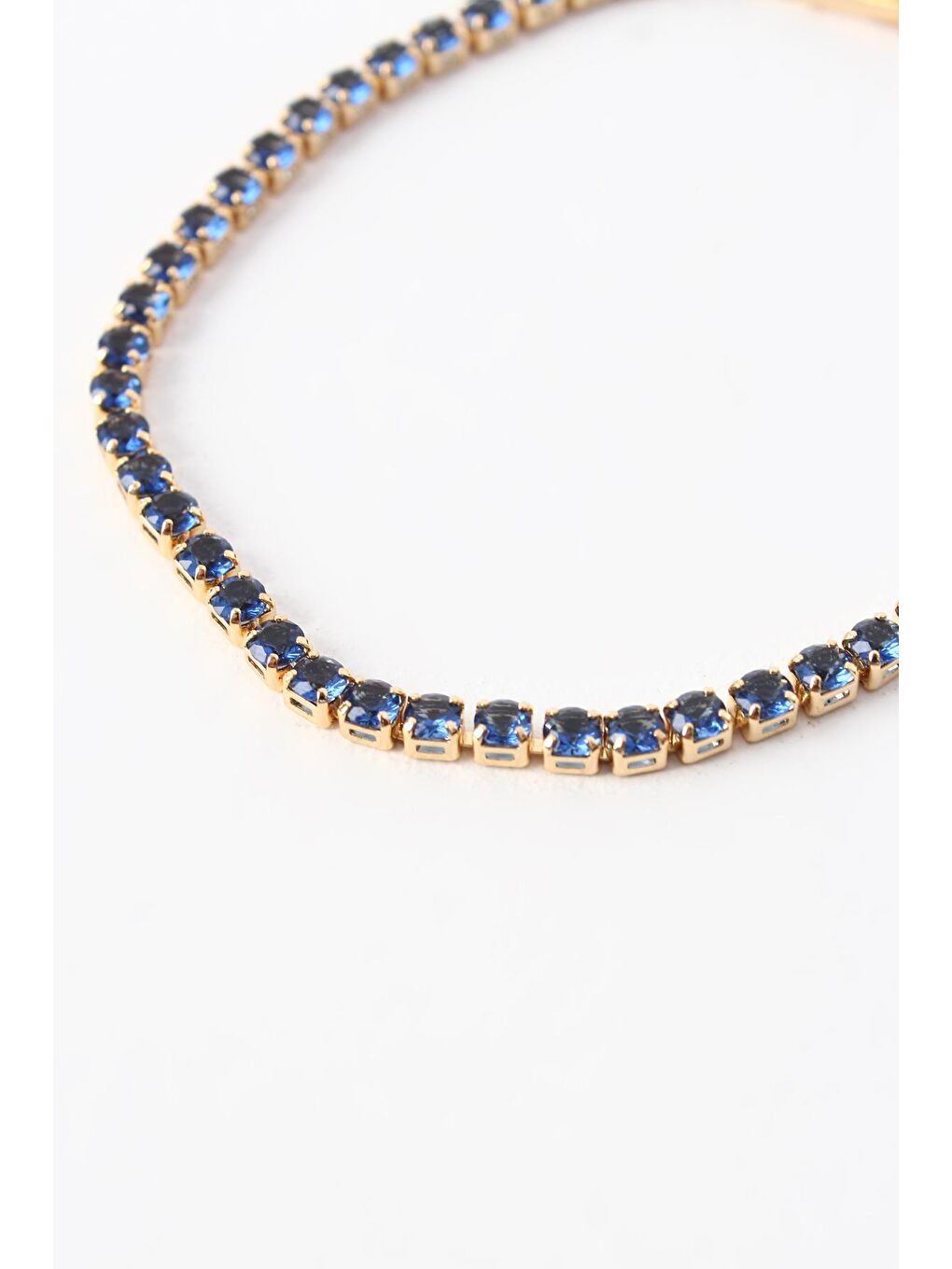 Lacivert Uzatma Ekli Çelik Su Yolu Bileklik-2