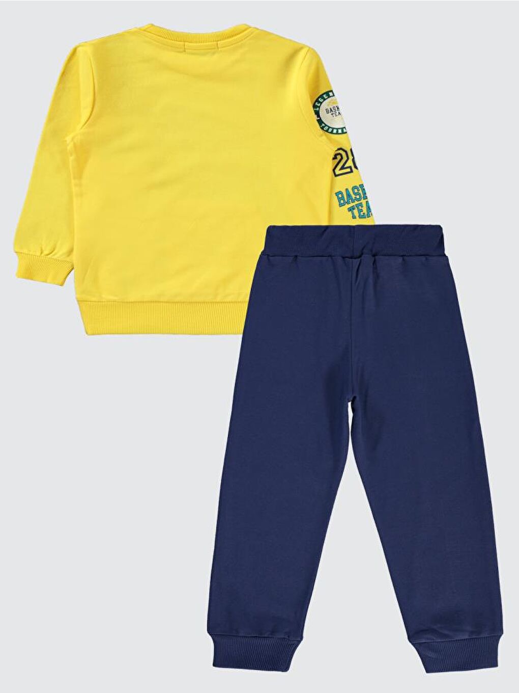 Boys 2-5 Yaş Eşofman Takımı - Sarı 3-4 Yaş-2