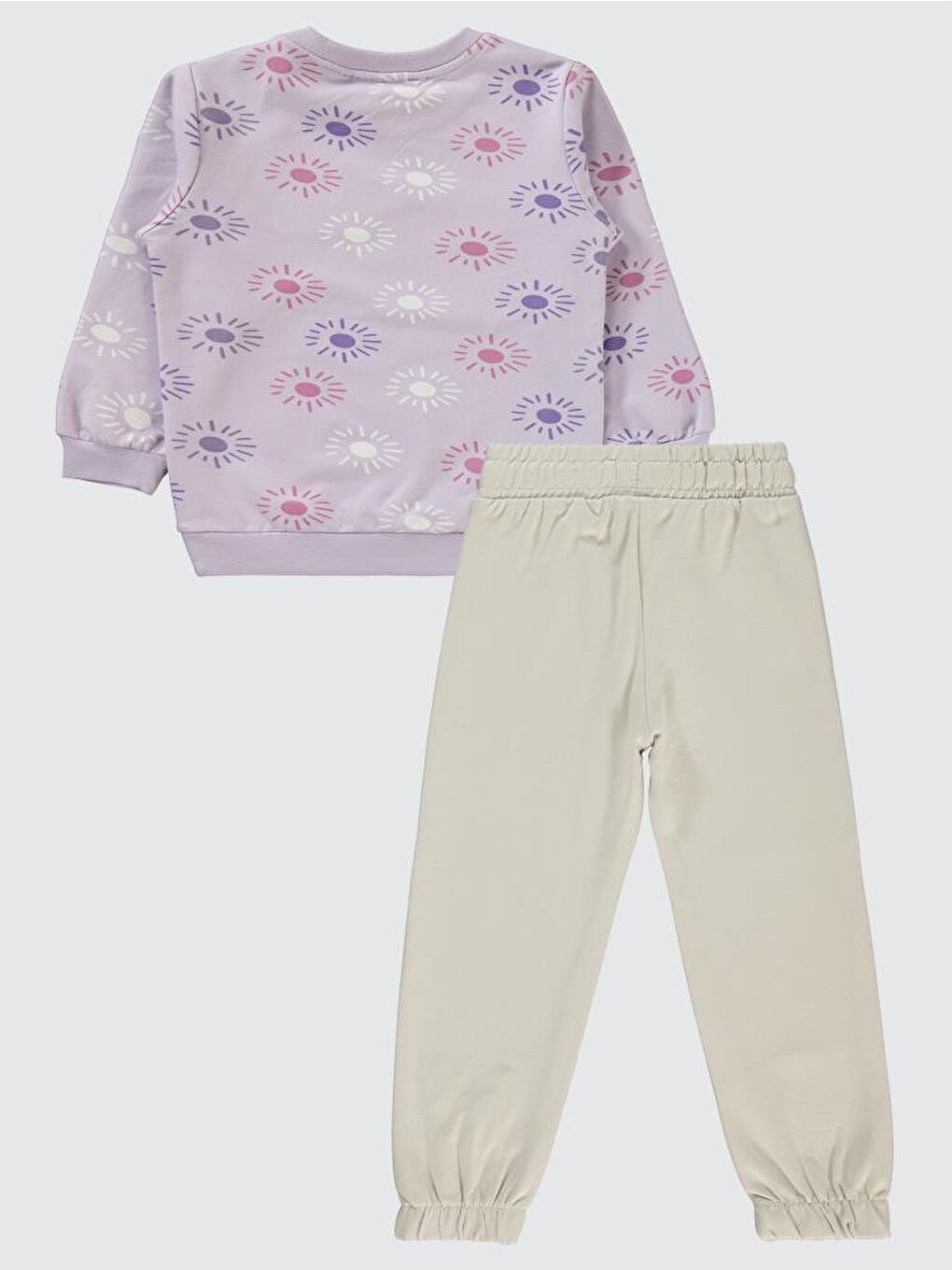 Girls Love Nakışlı 2-5 Yaş Eşofman Takımı - Lila 4-5 Yaş-1