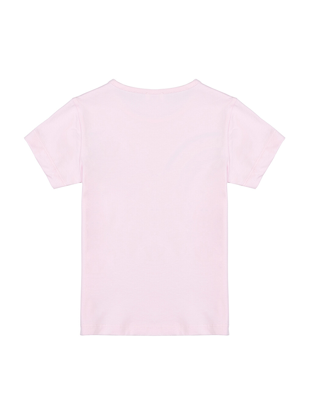 Kız Çocuk Desenli Tişört 2 Yaş-6 Yaş Pembe-2